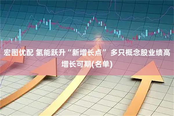 宏图优配 氢能跃升“新增长点” 多只概念股业绩高增长可期(名单)